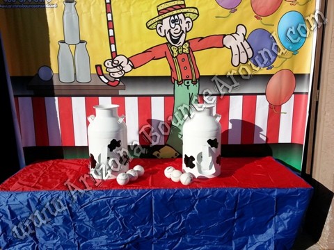 milk can carnival game rentals Arizona